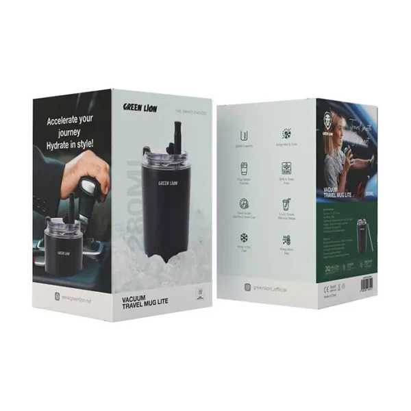 ماگ مسافرتی گرین لاین مدل Vacuum Travel Mug Lite