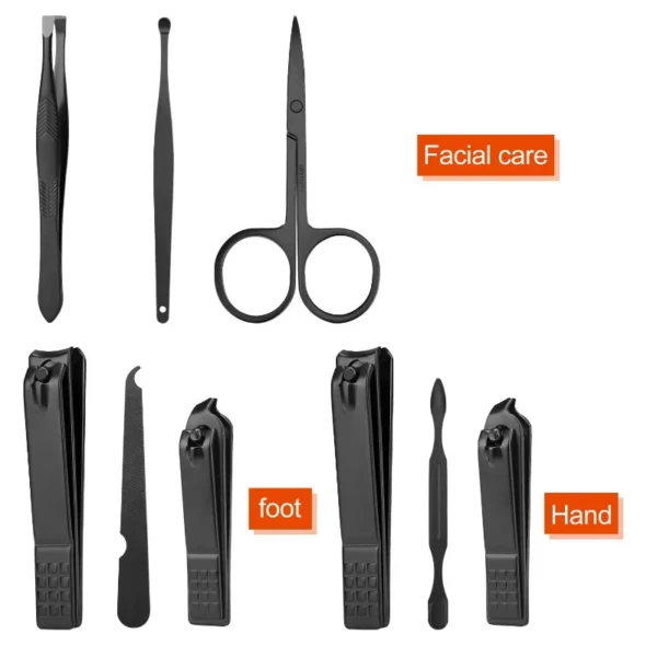 Carbon Model 7-Piece Manicure and Pedicure Set (3)
