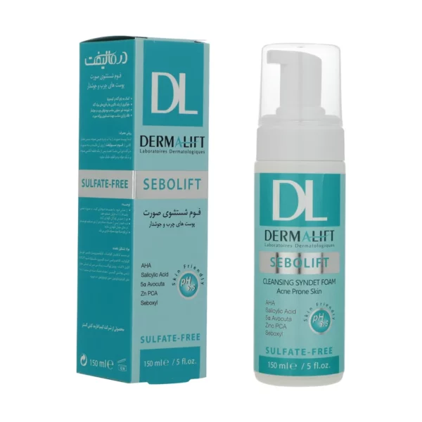 DERMALIFT SEBOLIFT CLEANSING SYNDET FOAM 150ML (1)