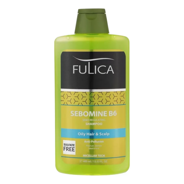 Folica Shampoo Without Sulfate Sebomine B6