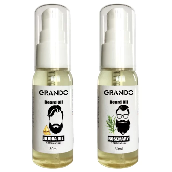 Grando Beard Oil Jojoba Rosemary Model 30ml 2-Pack
