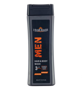 Hydroderm Men Energizing & Refreshing Hair & Body Wash 300ML - 1