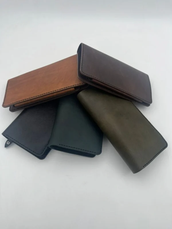 کیف پول چرم طبیعی مدل آیکان